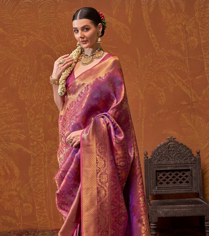 Elegant Orange Cotton Casual Saree Comfortable