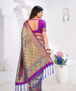 Rajpath Rajeswari Silk Tissue Patola Silk Premium Saree Rani